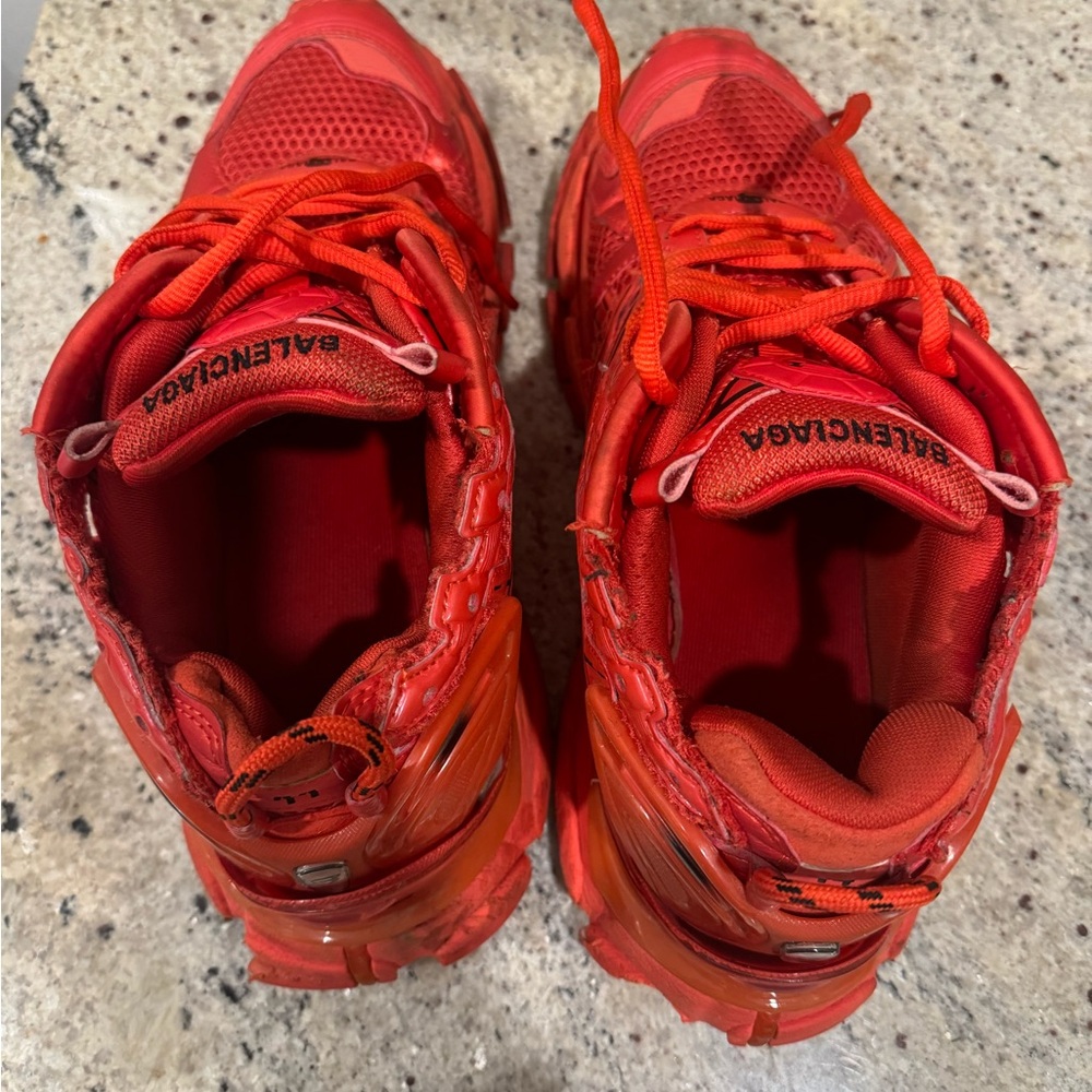 Balenciaga , Caged Mesh Runner Shoes in Red , BNWB 11 US - Picture 5 of 8